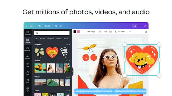 Canva: Design, Art & AI Editor Screenshot