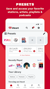 iHeart: Music, Radio, Podcasts Screenshot