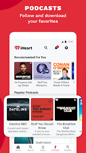 iHeart: Music, Radio, Podcasts Screenshot