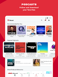 iHeart: Music, Radio, Podcasts Screenshot