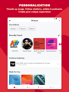 iHeart: Music, Radio, Podcasts Screenshot