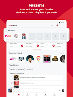 iHeart: Music, Radio, Podcasts Screenshot