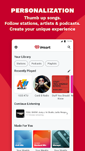 iHeart: Music, Radio, Podcasts Screenshot