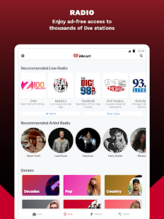 iHeart: Music, Radio, Podcasts Screenshot