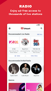 iHeart: Music, Radio, Podcasts Screenshot