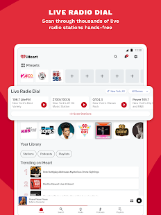 iHeart: Music, Radio, Podcasts Screenshot