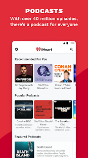 iHeart: Music, Radio, Podcasts Screenshot