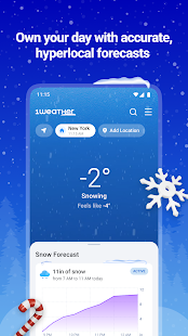 1Weather Forecasts & Radar Screenshot