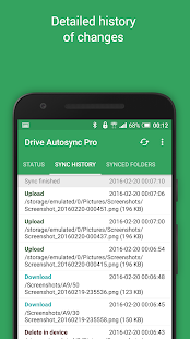 Autosync for Google Drive Screenshot