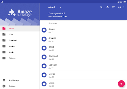Amaze File Manager Screenshot