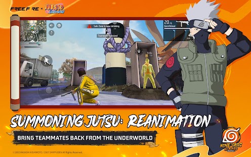 Free Fire x NARUTO SHIPPUDEN Screenshot