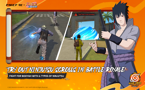 Free Fire x NARUTO SHIPPUDEN Screenshot