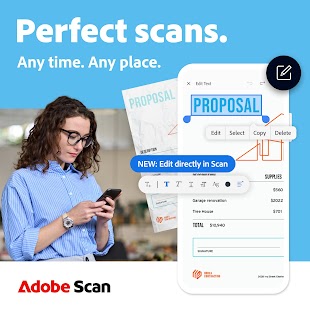 Adobe Scan: PDF Scanner, OCR Screenshot