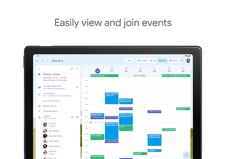 Google Calendar Screenshot