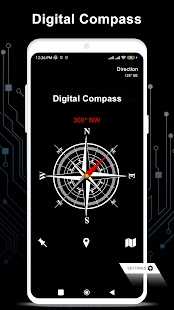 Digital Compass Simulator Screenshot