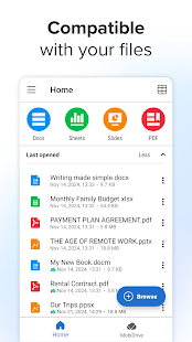 MobiOffice: Word, Sheets, PDF Screenshot