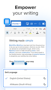 MobiOffice: Word, Sheets, PDF Screenshot