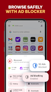 Opera Mini: Fast Web Browser Screenshot