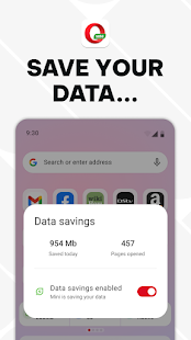 Opera Mini: Fast Web Browser Screenshot