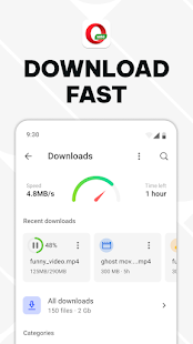 Opera Mini: Fast Web Browser Screenshot