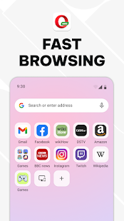 Opera Mini: Fast Web Browser Screenshot