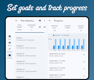 Novelist - Write novels Screenshot