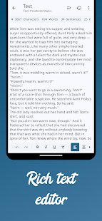 Novelist - Write novels Screenshot