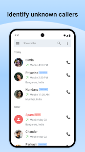 Showcaller: Caller ID & Block Screenshot