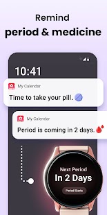 Period Calendar Period Tracker Screenshot