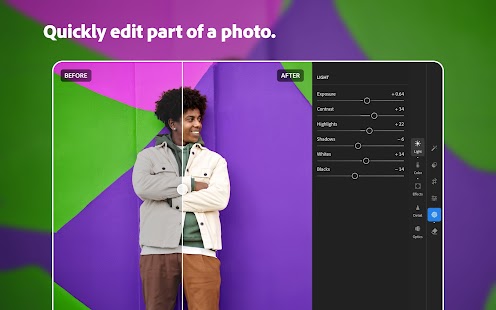 Lightroom Photo & Video Editor Screenshot