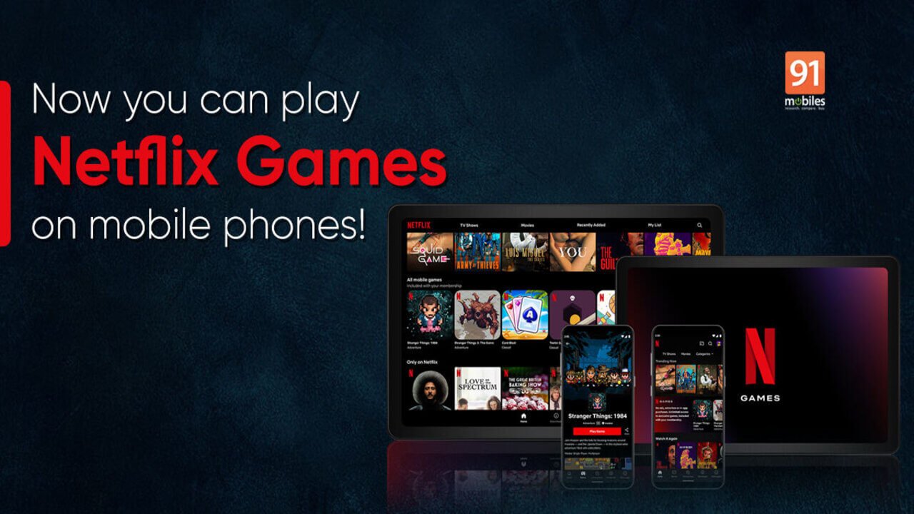 Play Netflix games on your mobile phone