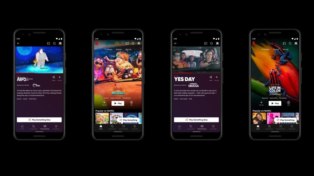 netflix app mobile