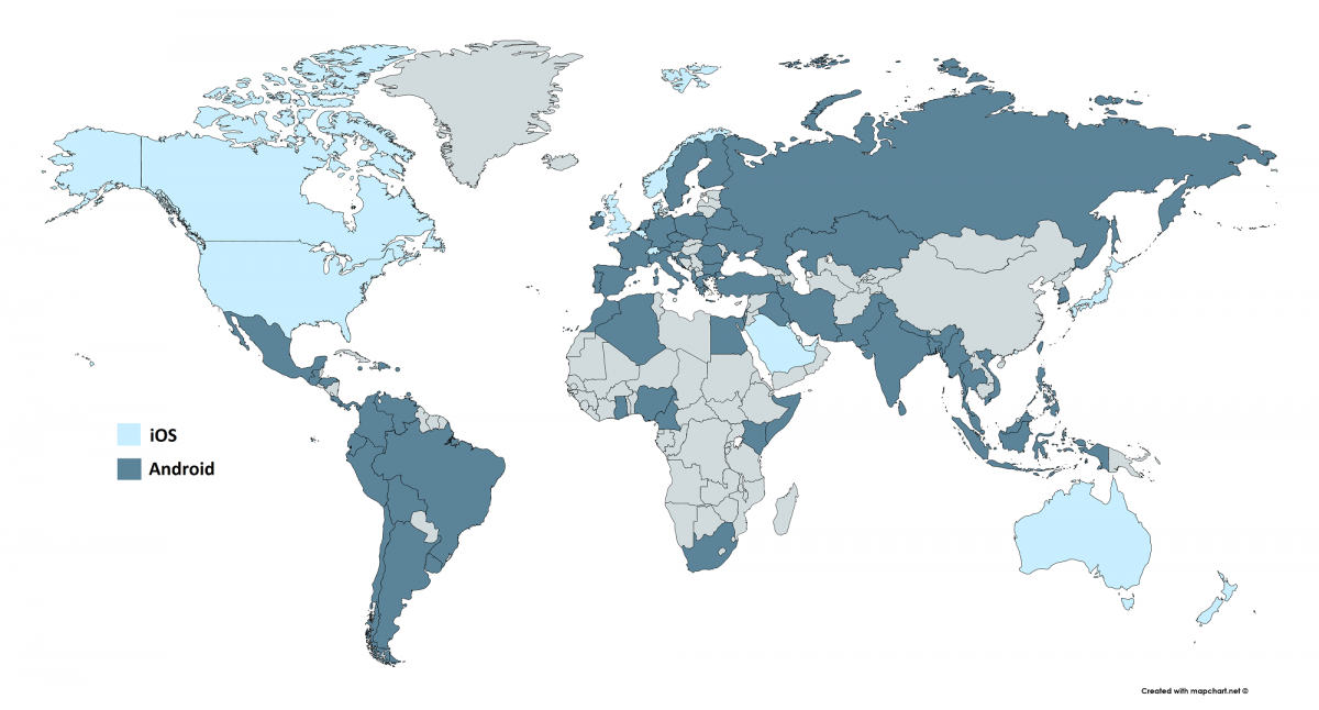 How Much Is Android Popular Worldwide