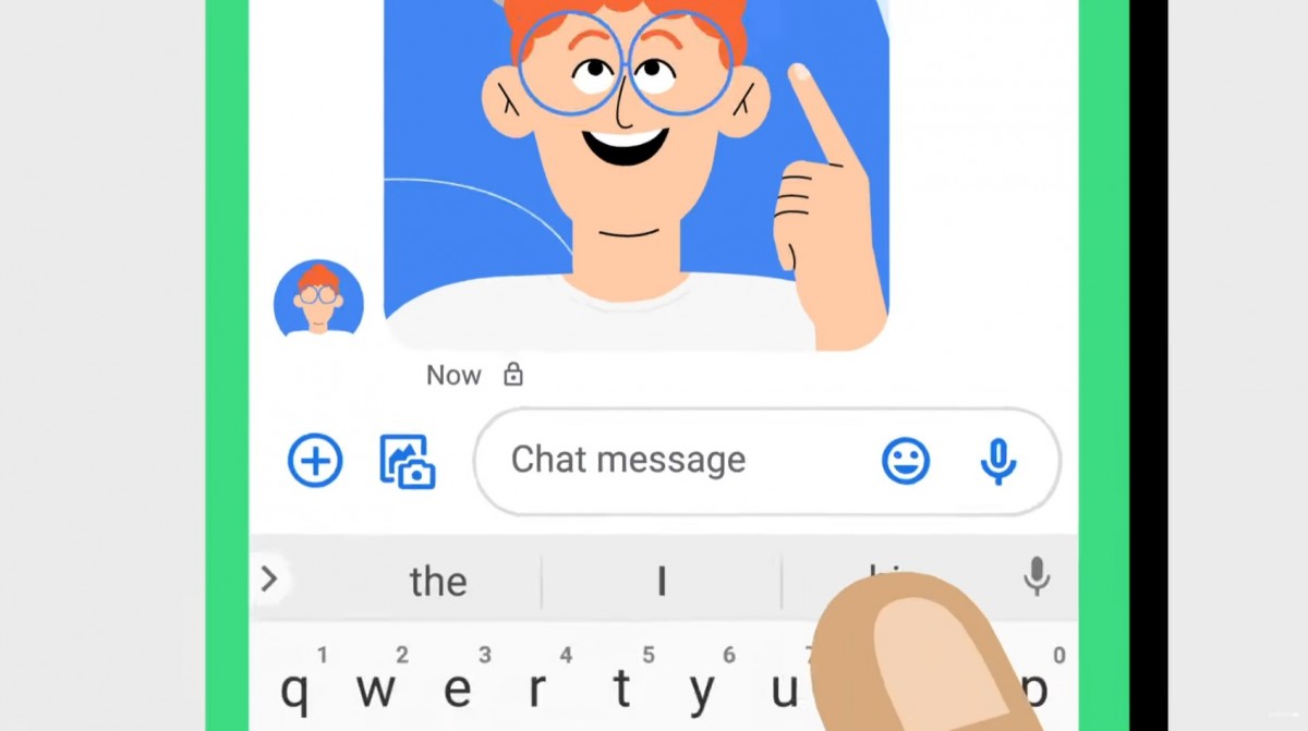 android messages on tablet