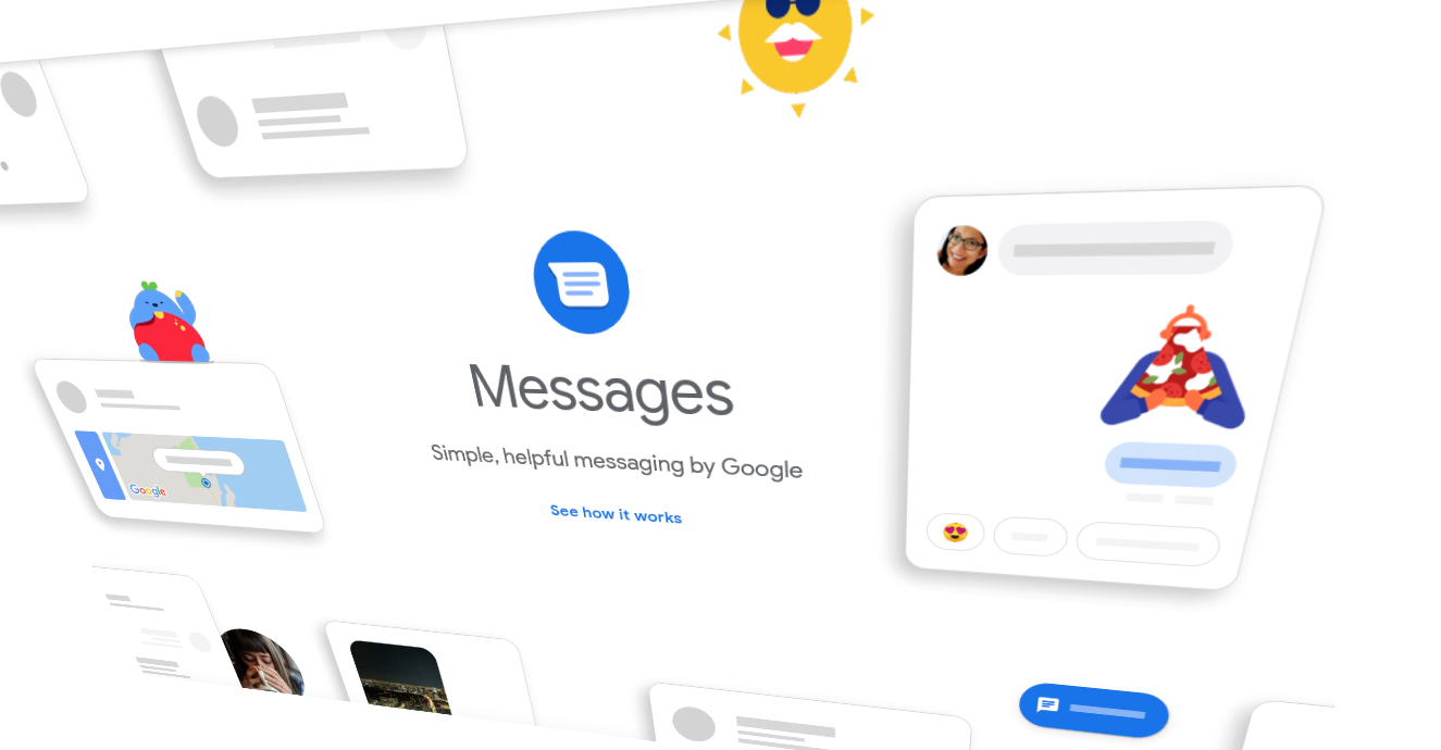 Google Messages Revamped Tablet UI