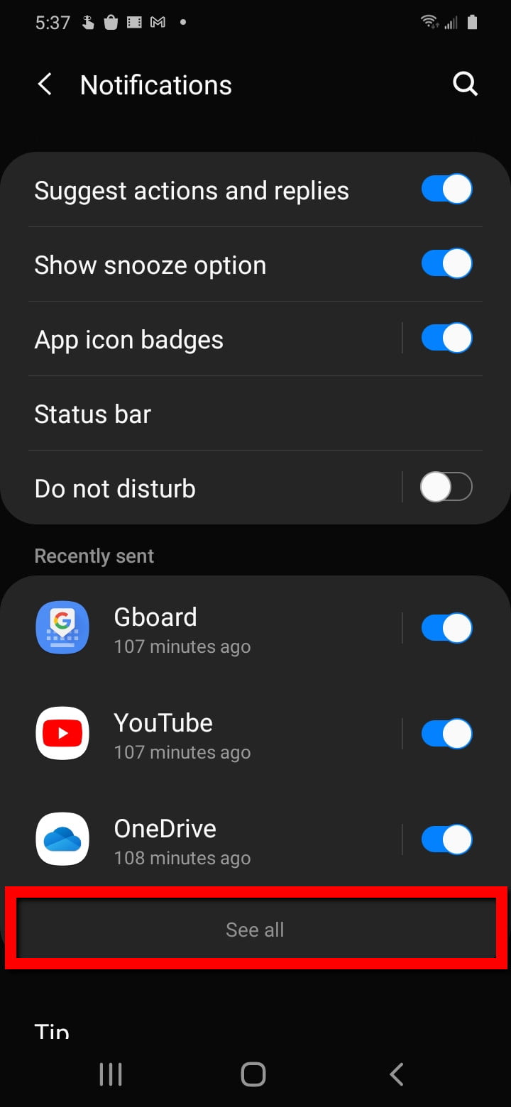 Block Unwanted Notifications on Android