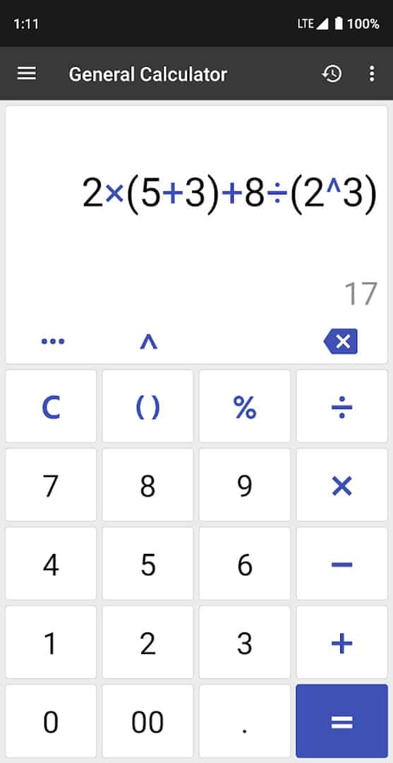 How To Calculate Any Example with Android Phones